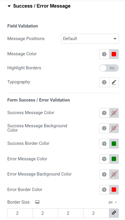 Success & Error